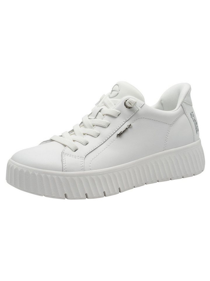 tamaris WIDE FIT STEP IN, comfortFit, Removable Sock Sneaker STEP IN (schwarz/weiß)