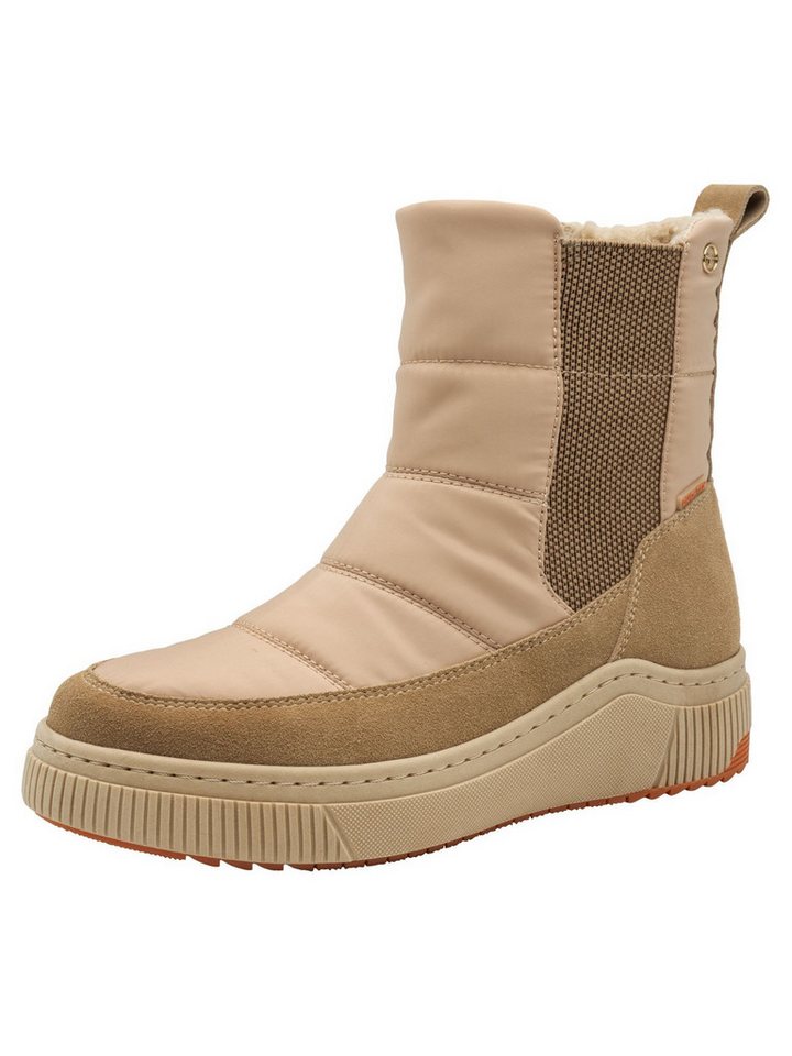 tamaris WIDE FIT Winterstiefelette Duo-Tex (beige/schwarz)