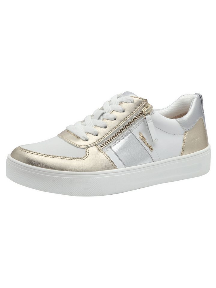 tamaris WIDE FIT T-FLOW EFFECT, Removable Sock, comfortFit Sneaker T-FLOW EFFECT (braun)