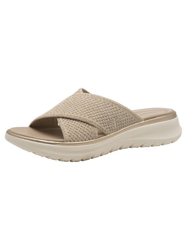 tamaris WIDE FIT Vegan, Removable Sock, comfortFit flach Mules Vegan