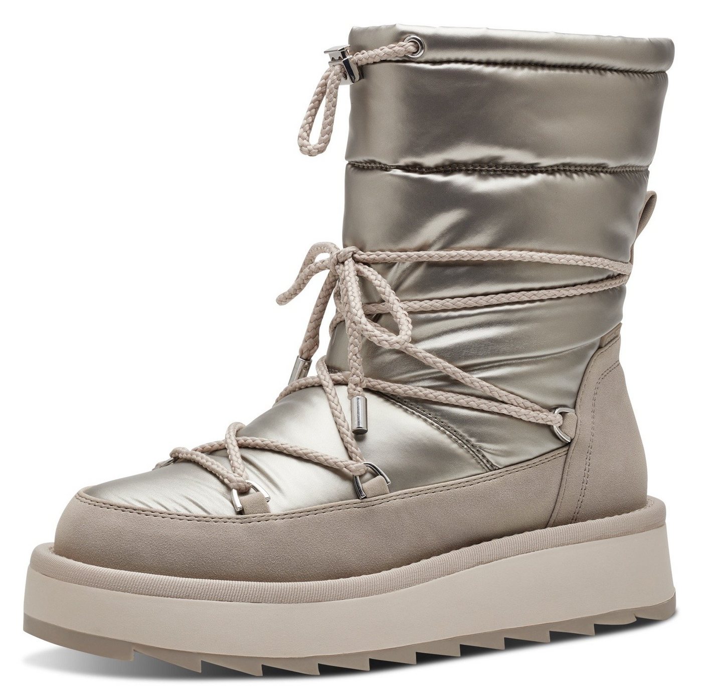 tamaris Winterboots, Plateau, Winterboots, mit hochwertiger Duo-Tex-Ausstattung (champagne)