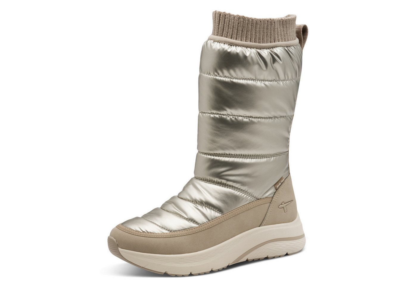 tamaris Winterstiefel, Plateau, Winterboots, Outdoorschuh mit DUO-Tex-Ausstattung (champagner)