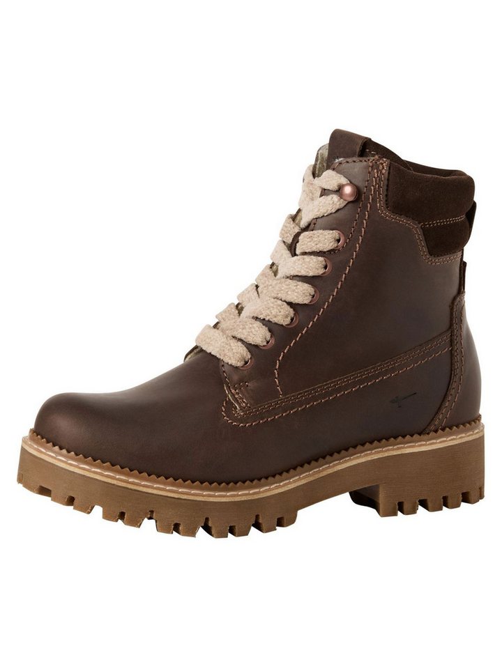 tamaris Wool, Primaloft, Removable Sock aus Leder Winterstiefelette Primaloft