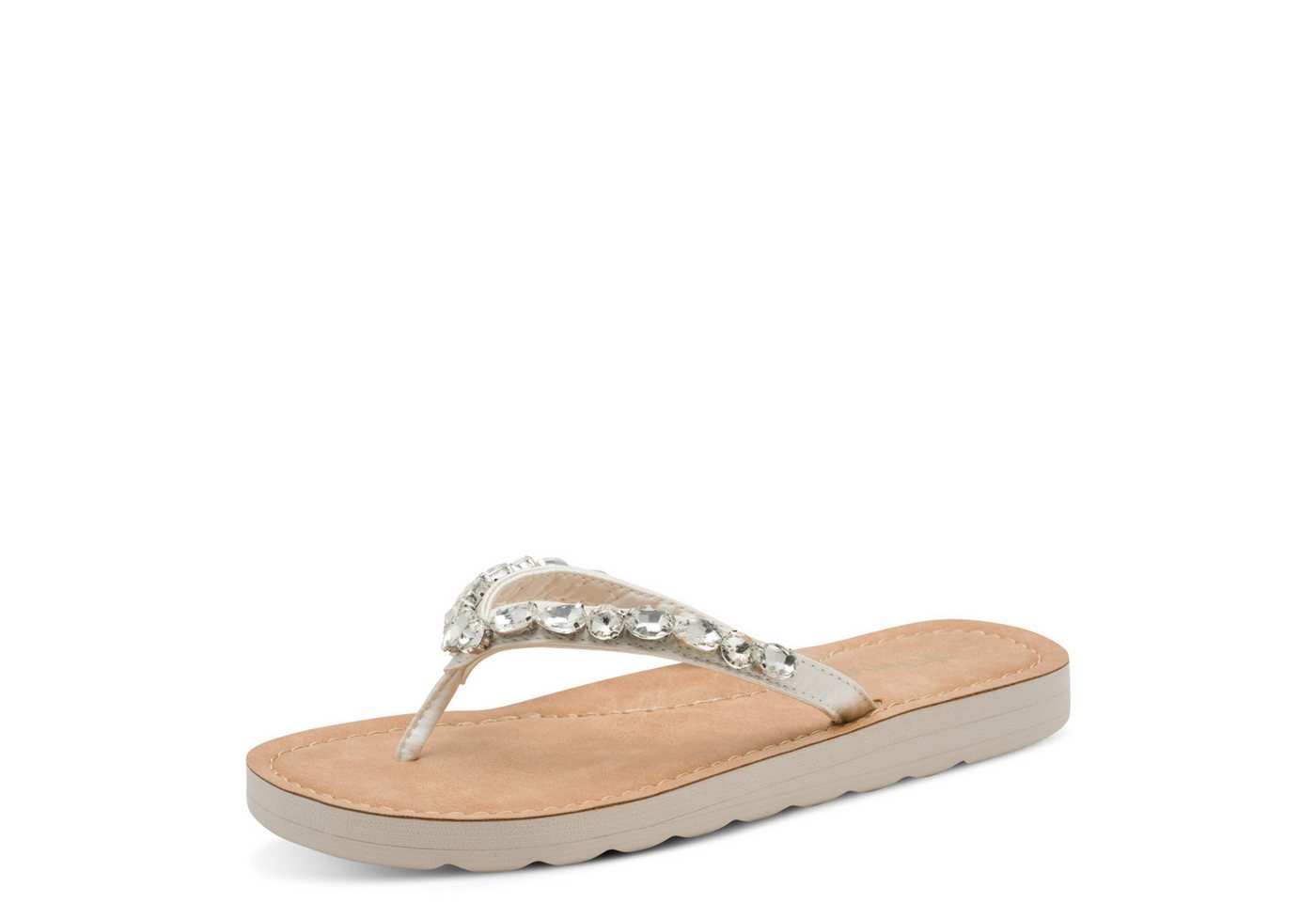 tamaris Zehentrenner Dianette, Sommerschuh mit weichem Zehensteg