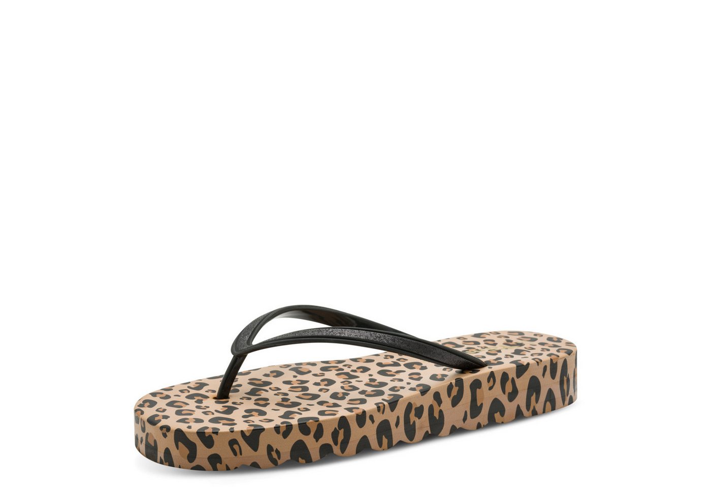 tamaris Zehentrenner Dianette, Sommerschuh, Pool Slide, Flat mit stylischen Print