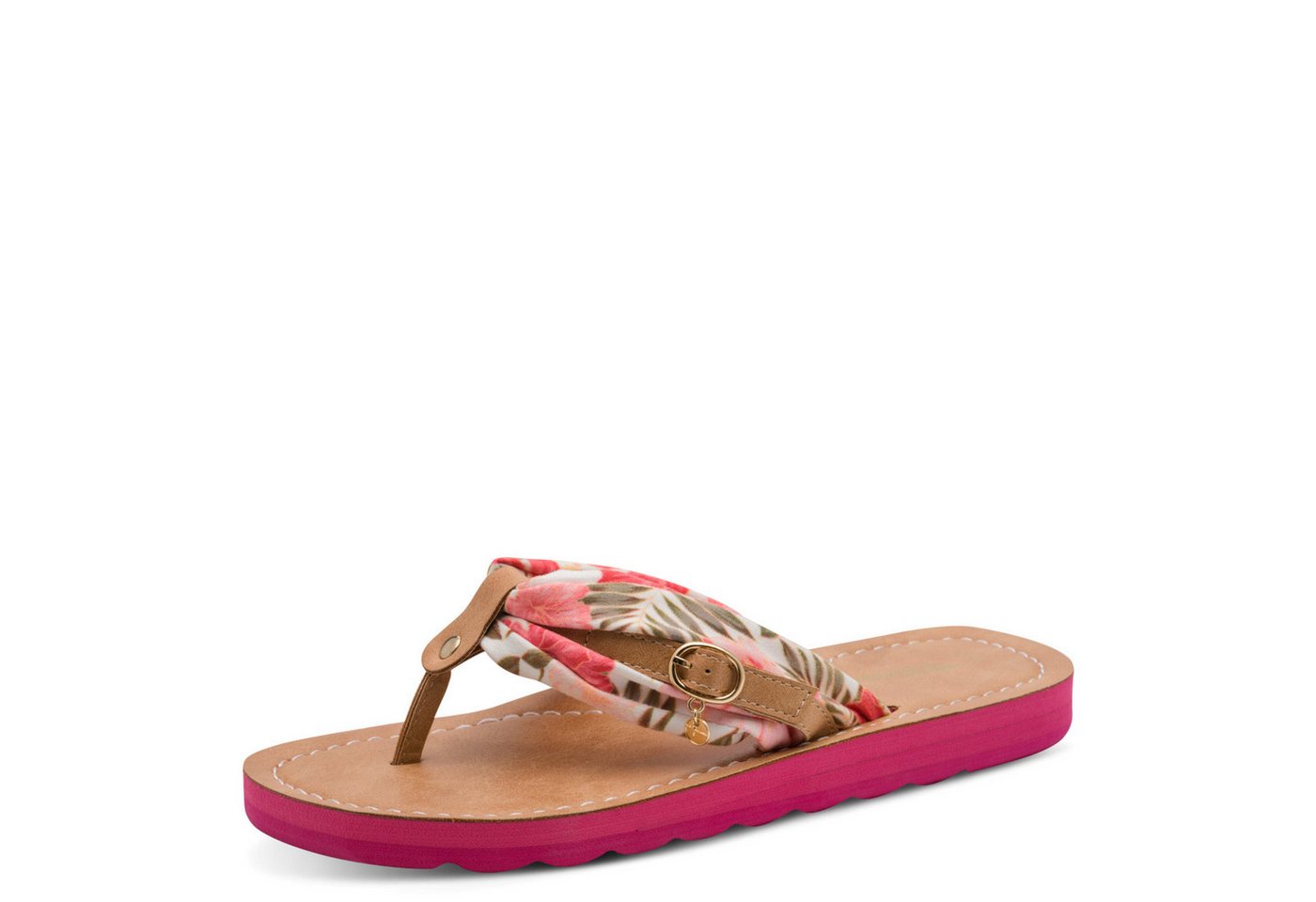tamaris Dianette, Sommerschuh, Strandschuh mit verschiedenen Motiven (rosa)