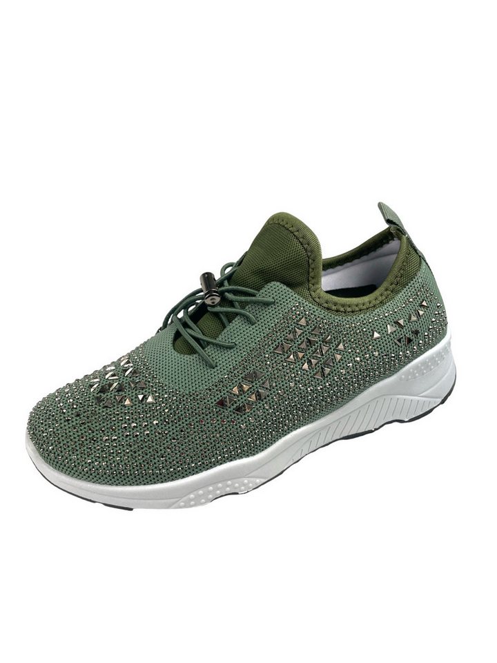 Taschen4life leichte Damen Slipper 8015 Slip-On Sneaker Slip-On Sneaker