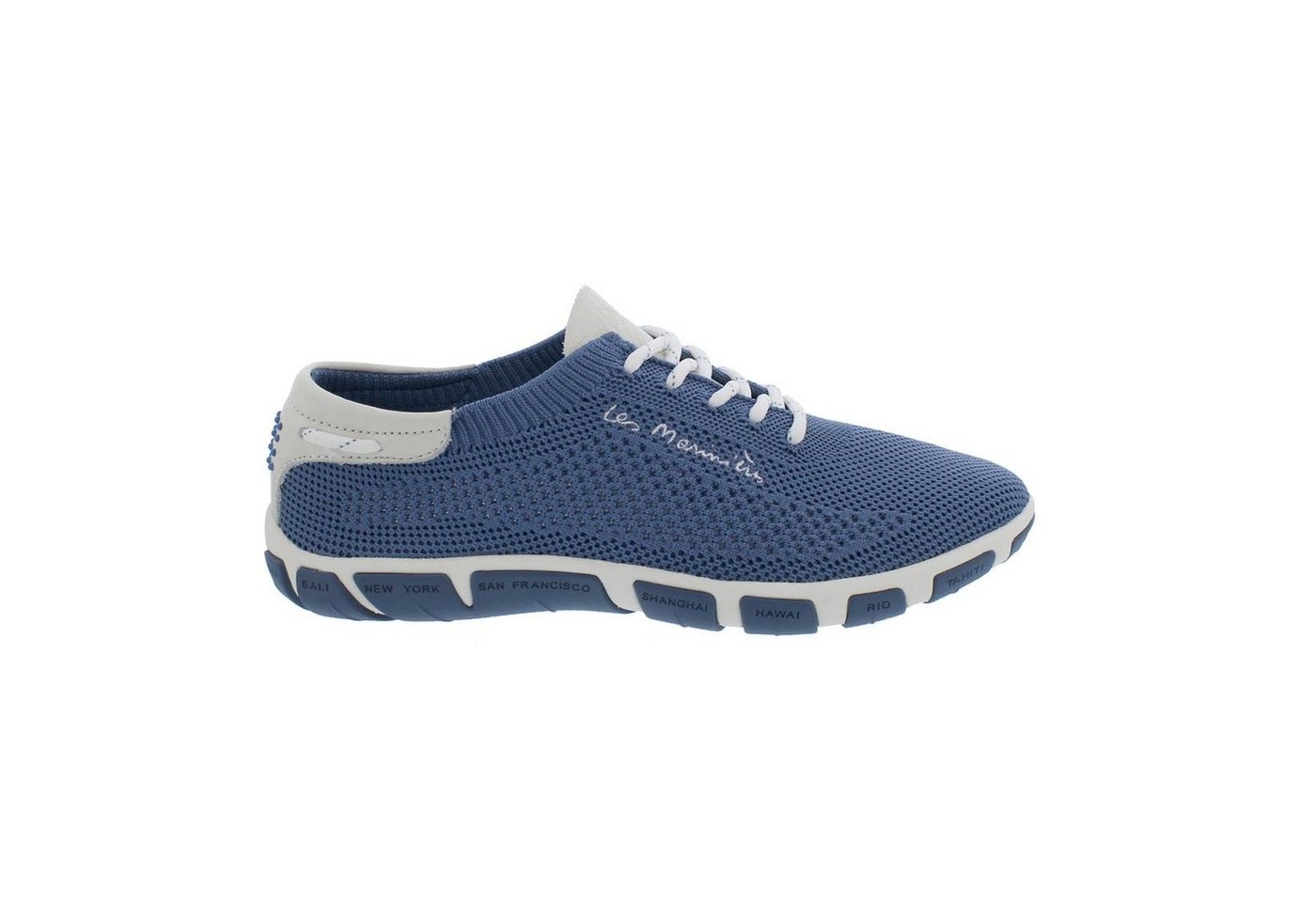 TBS Jazaria Segelschuh, Tennis Knit Eco PET, Baltic, Q7342 Bootsschuh