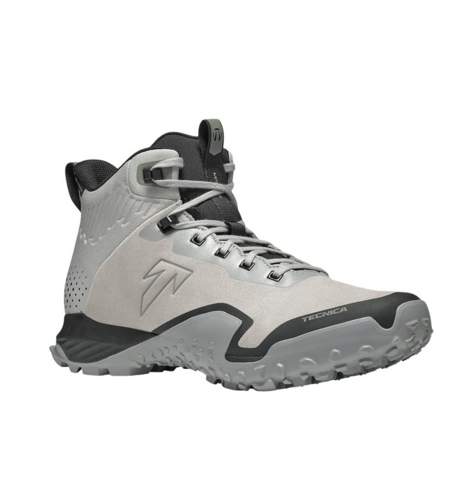 Tecnica Magma 2.0 Mid GTX (wasserdicht) - Veloursleder - softgrau/schwarz Wanderschuh