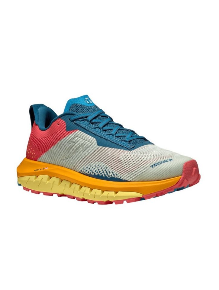 Tecnica Pyrox Hybrid MS (atmungsaktiv) 2025 grau/bunt Herren Laufschuh
