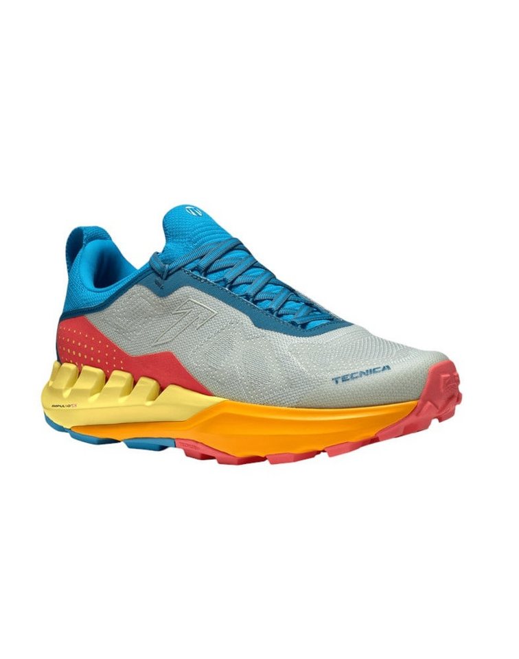 Tecnica Pyrox Xplore MS (für lange Strecken) 2025 grau/bunt Herren Laufschuh