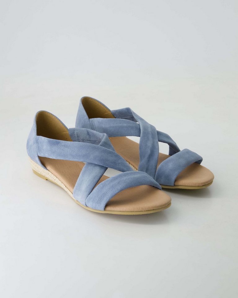 Terry Isabella Sandale Obermaterial: Leder (blau)