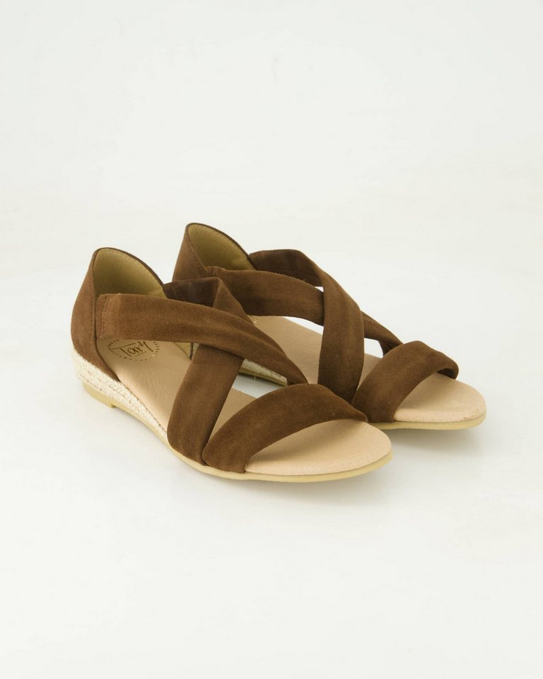 Terry Isabella Sandale Obermaterial: Leder (braun)