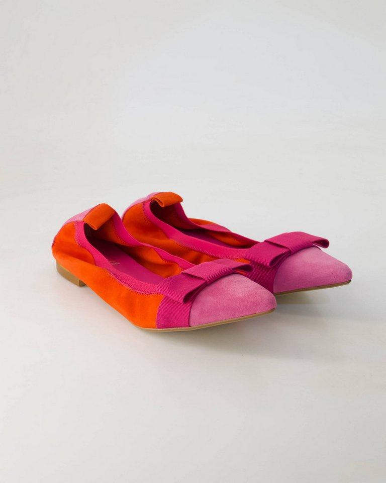 Terry Ivonne Ballerina Obermaterial: Leder (rosa)