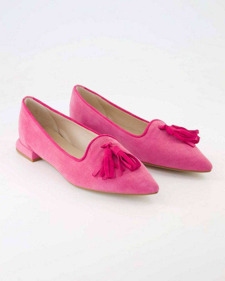 Terry Pisa Ballerina Obermaterial: Leder (rosa)