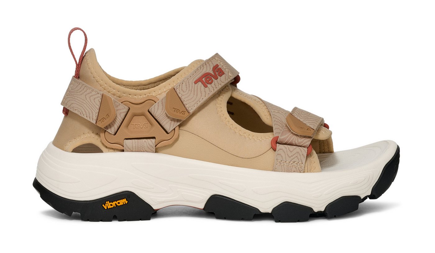 Teva GRANDVIEW MAX SANDAL WOMEN Sandale mit Vibram® Sohle, mit Gummi-Laufsohle, atmungsaktiv