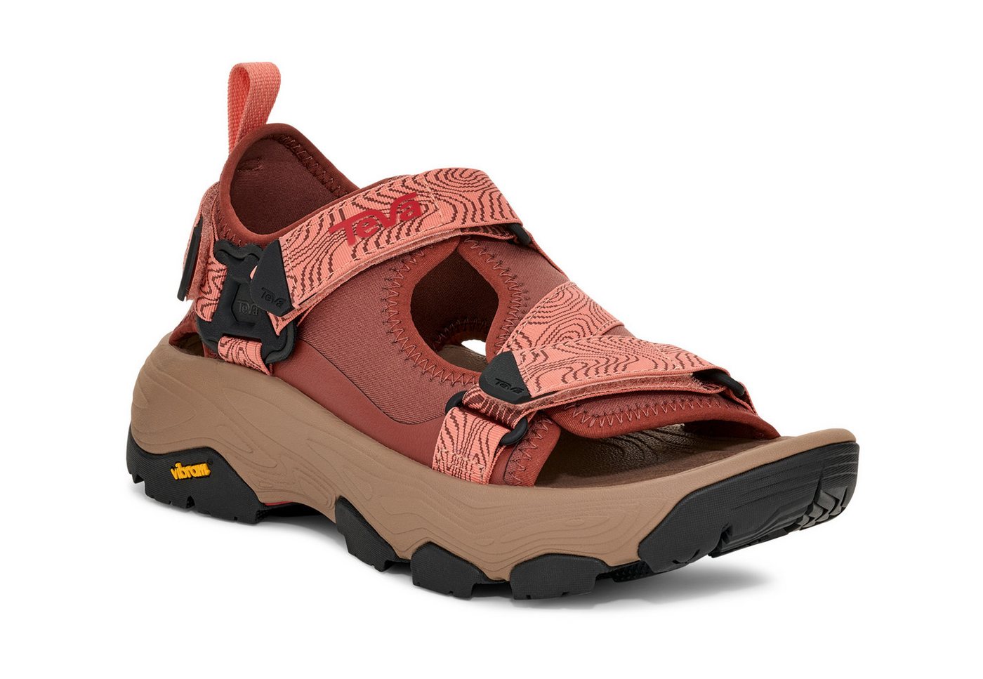 Teva GRANDVIEW MAX SANDAL WOMEN Sandale Outdoorsandale atmungsaktiv und schnell trocknend mit Vibram Sohle