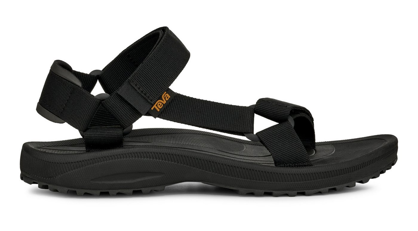Teva WINSTED MEN Sandale Outdoorsandale schnell trocknend,atmungsaktiv,Alltag und Light Hiking (schwarz)