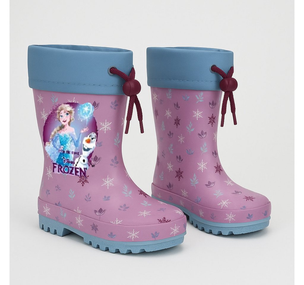 Textiel Trade B.V. Disney Die Eiskönigin – Mädchen Regenstiefel mit Motivdruck Gummistiefel