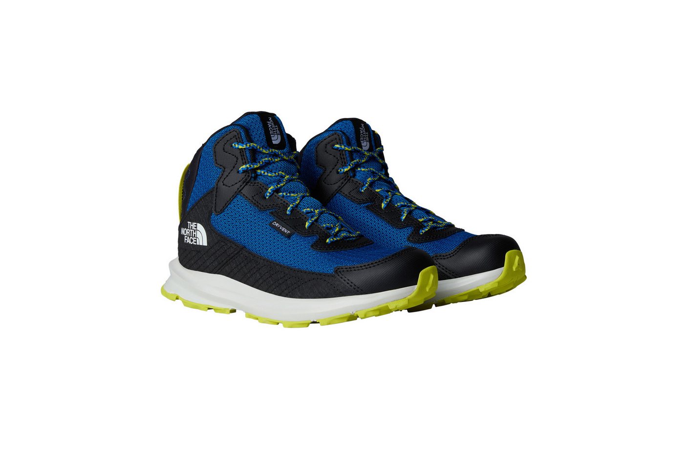 The North Face Y FASTPACK HIKER MID WP Wanderschuh wasserdicht, mit profiliertem Laufsohlenprofil, mit Gummilaufsohle