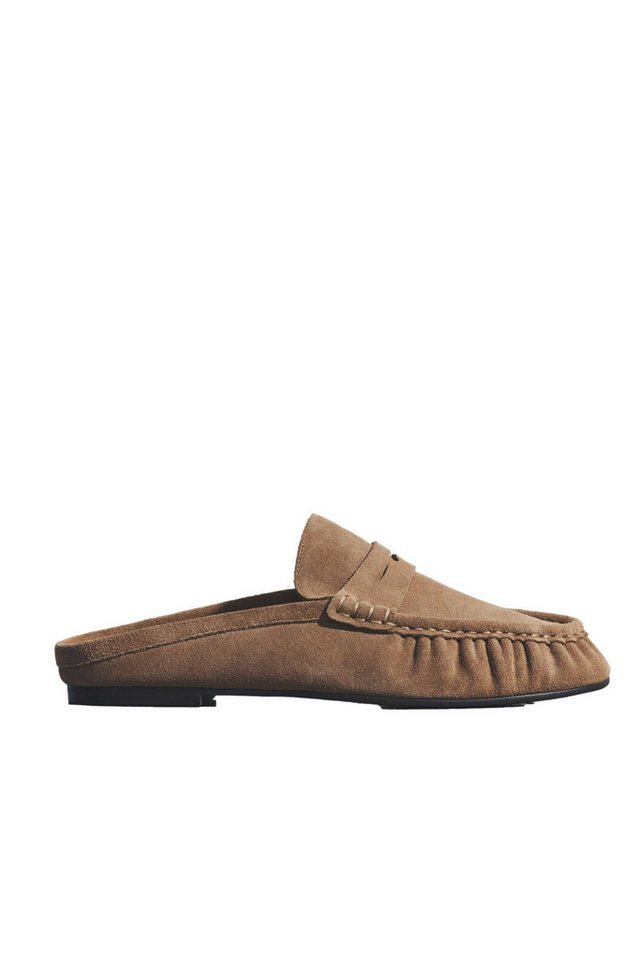 The Set fersenfreie Loafer, Premium-Veloursleder Loafer (1-tlg)