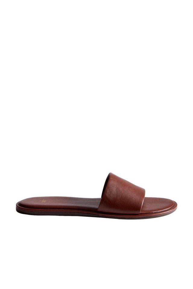 The Set Pantoletten aus Premium-Leder Pantolette (1-tlg)
