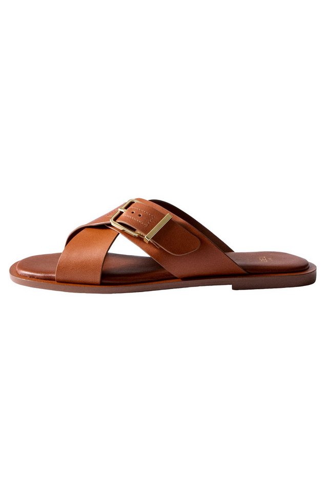 The Set Pantoletten mit X-Riemen Pantolette (1-tlg)