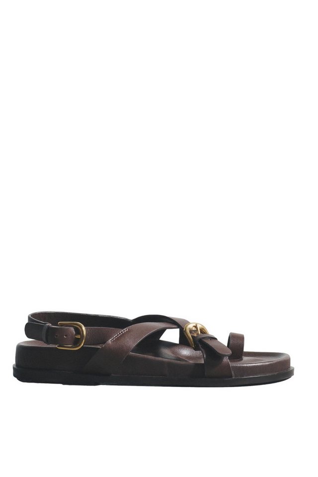 The Set Premium-Sandalen mit Fußbett Riemchensandale (1-tlg)
