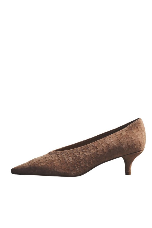 The Set Pumps aus Premium-Veloursleder Pumps (1-tlg)