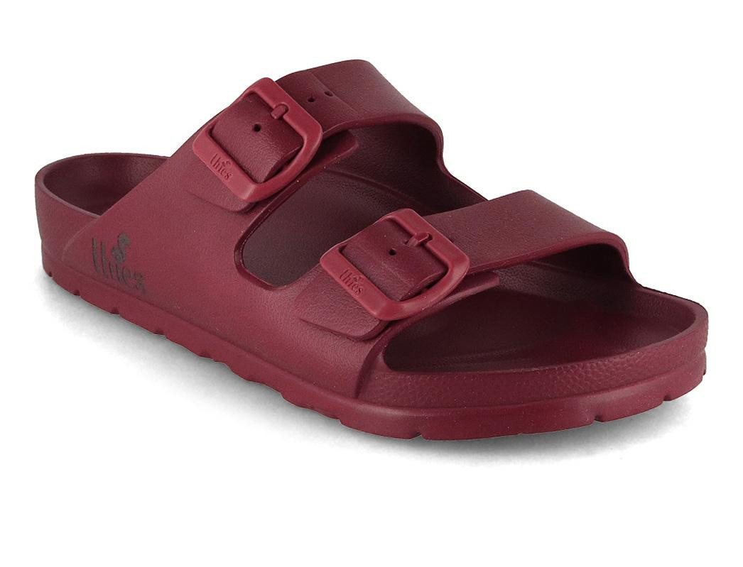 thies vegane Badesandalen Ecofoam Hausschuh abwaschbar und wasserfest
