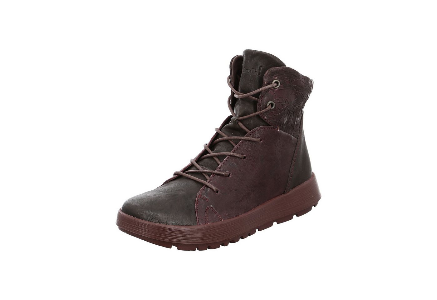 Think! Schnürstiefelette Comoda Stiefelette (espresso kombi3020)