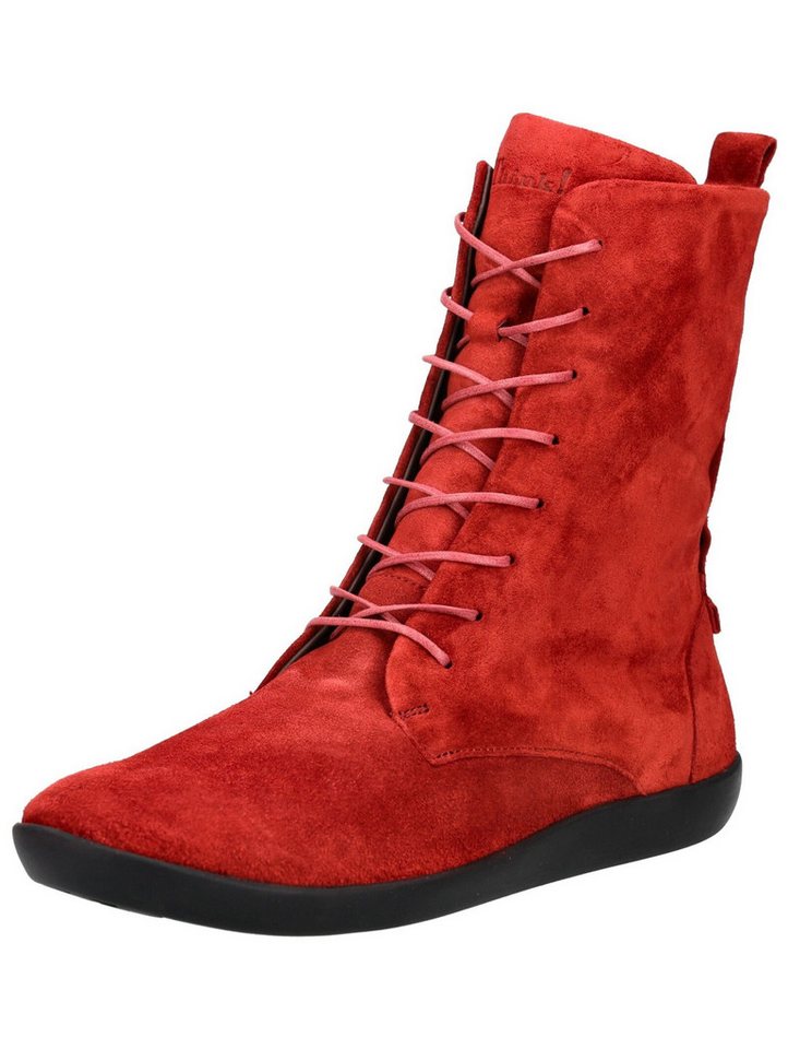 Think! Stiefelette Veloursleder Schnürstiefelette