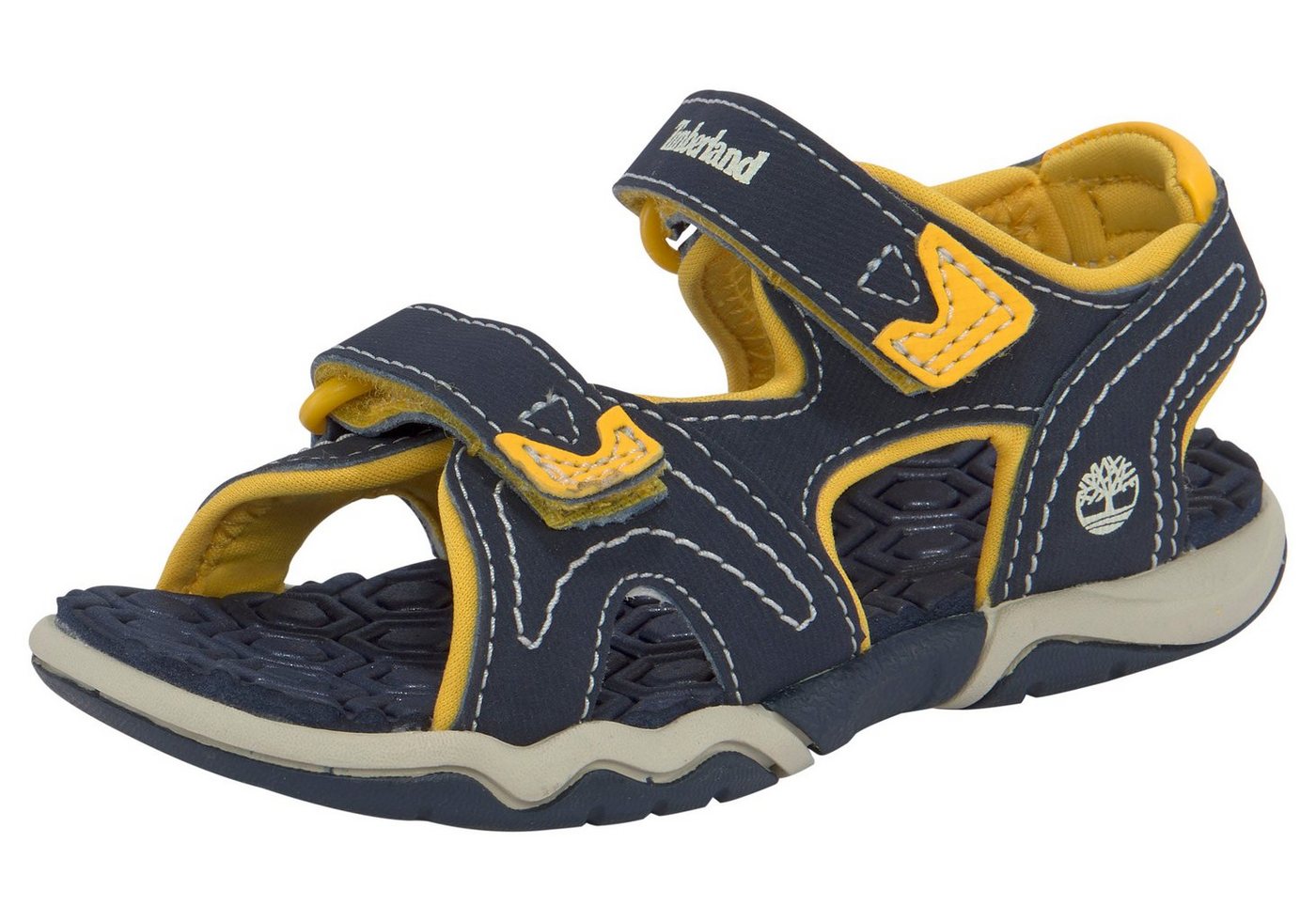 Timberland Adventure Seeker 2 Strap Sandale mit Klettverschluss (blau/gelb)