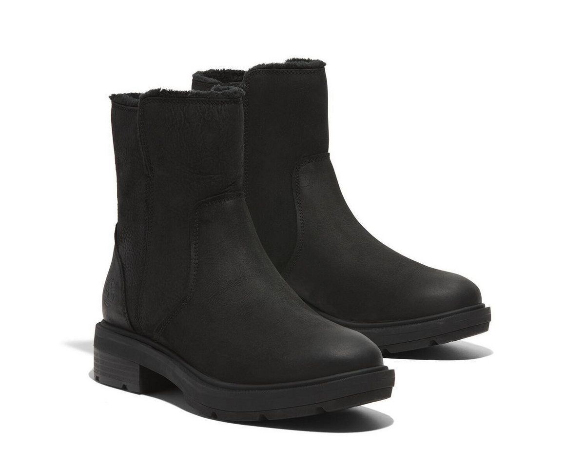 Timberland BRIMFIELD MID WARM LINED BOOT Winterstiefelette Winterstiefel, Winderboots, Winterschuhe, gefüttert (schwarz)