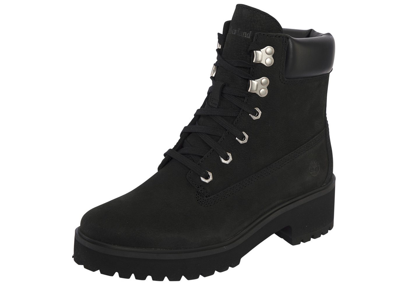 Timberland CARNABY COOL MID LACE UP BOOT Schnürboots Winterstiefel, Schnürstiefel, Winterschuhe (schwarz)