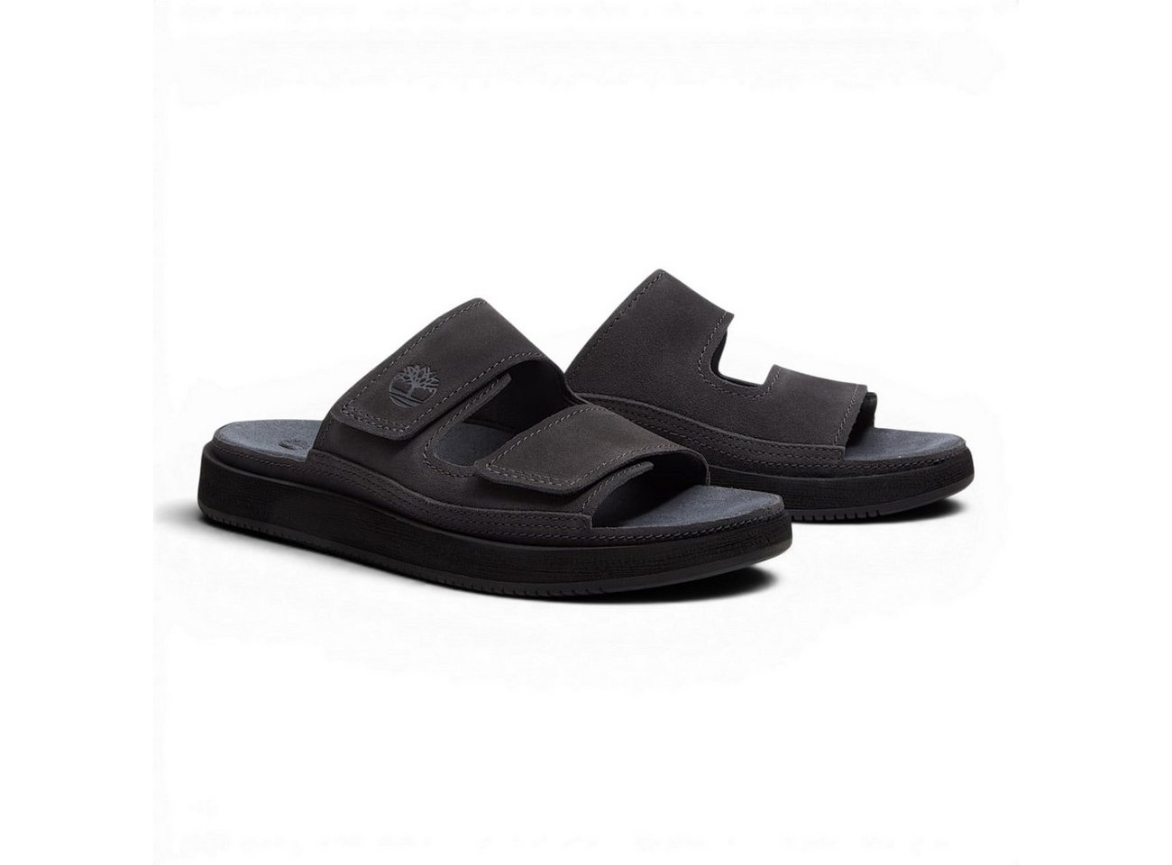 Timberland Casco Cove Slide (Premium Leder) dunkelgrau Herren Sandale