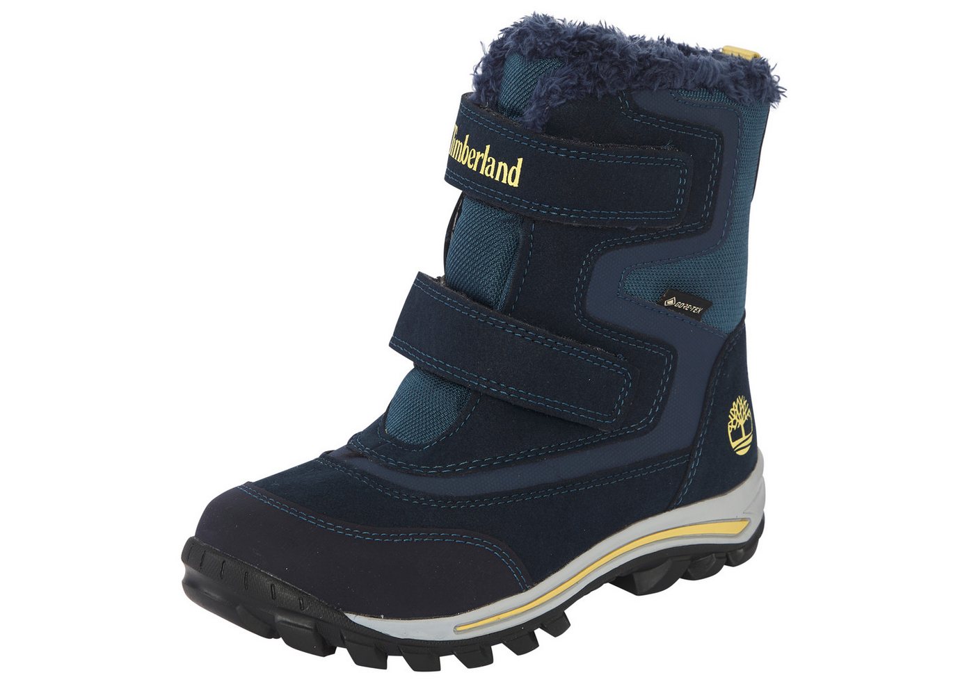 Timberland CHILLBERGMID HOOK & LOOP GORE-TEX SNOW BOOT Winterboots Snowboots, Winterstiefel, Winterschuhe, gefüttert, wasserdicht (Outerspace)