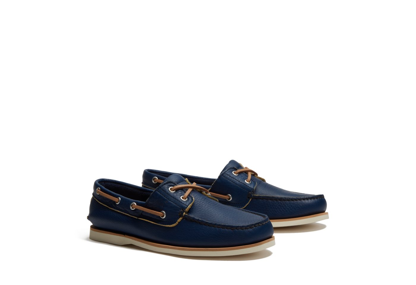 Timberland CLASSIC BOAT BOAT SHOE Bootsschuh Classic Bootsschuh aus Timberland Premium Leder (DK BLU F GRAIN)