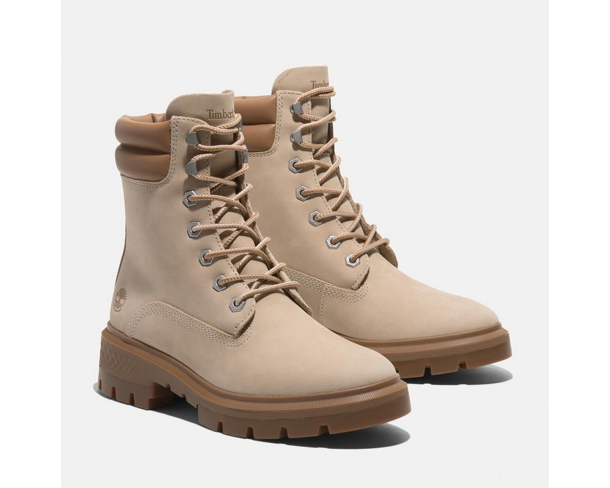 Timberland CORTINA VALLEY MID LACE UP WATERPROOF BOOT Winterstiefel Winterschuhe, Winterboots, Schnürboots, Schnürstiefel, wasserdicht (beige)