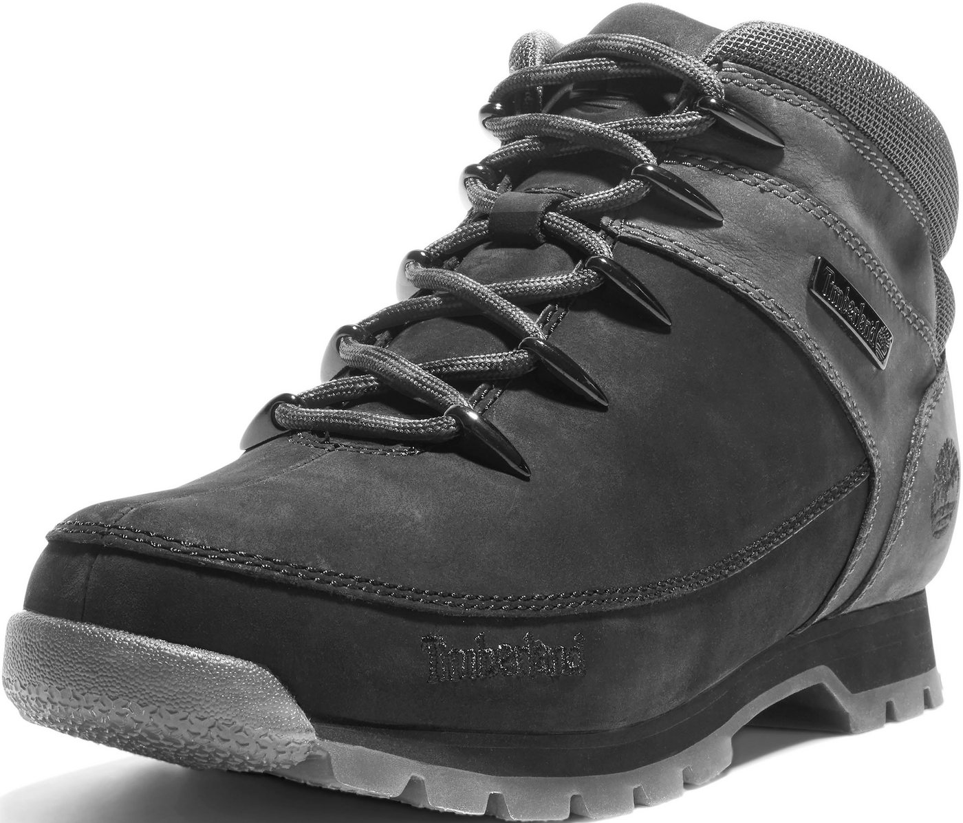 Timberland EURO SPRINTMID LACE UP BOOT Schnürboots Winterstiefel, Schnürstiefel, Winterschuhe (grau/schwarz)