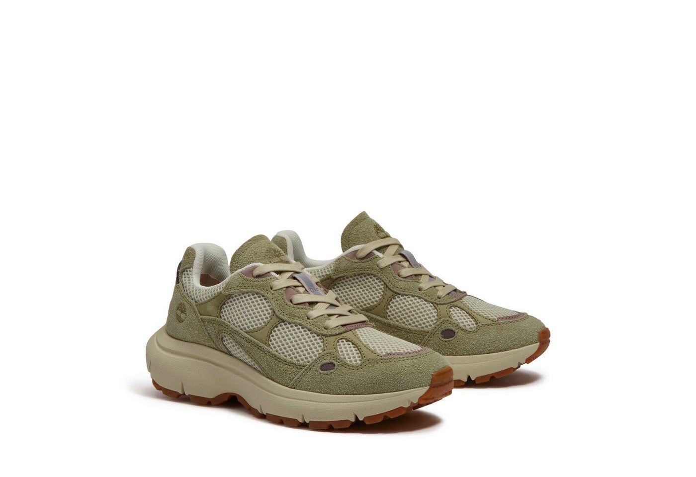 Timberland HAZEL LANE - LOW LACE SNEAKER Sneaker (LTBEIMESHWLTGRN)