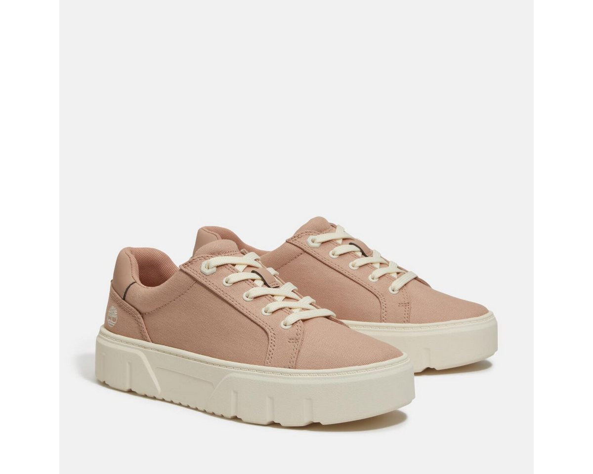 Timberland LAUREL COURT LOW LACE UP SNEAKER Sneaker (LT BEI CANVAS)