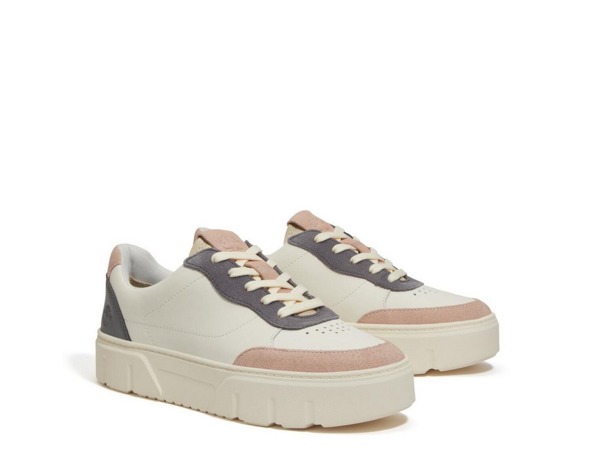 Timberland LAUREL COURT LOW LACE UP SNEAKER Sneaker (NAT LTHR DK GRY)