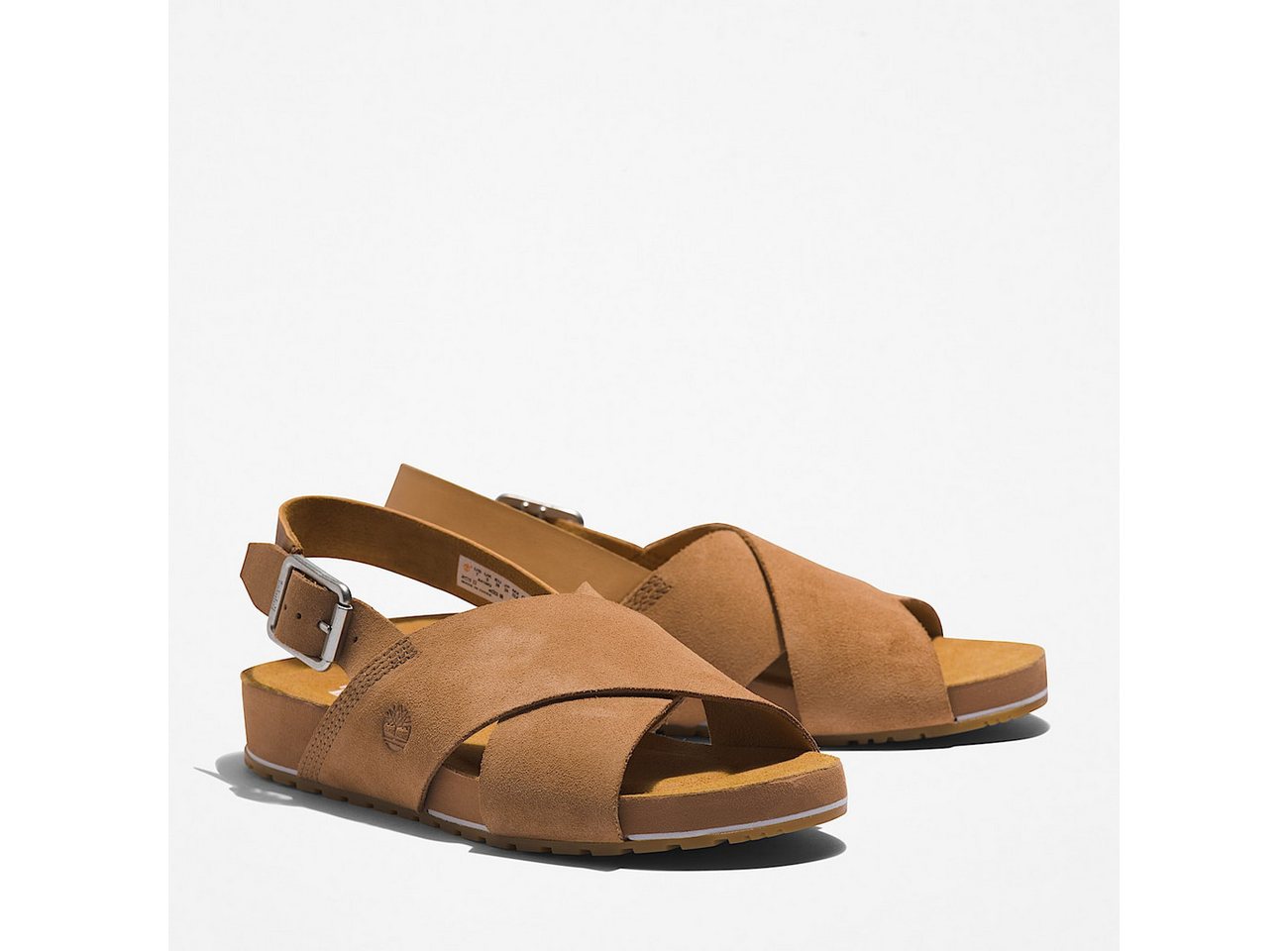 Timberland MALIBU WAVES BASIC BACKSTRAP SANDAL Sandale aus Leder (INDIAN TAN)
