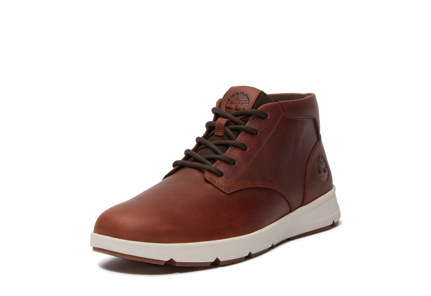 Timberland PARKER STREETMID LACE UP SNEAKER Schnürboots Winterstiefel, Schnürstiefel, Winterschuhe (RUST FULL GRAIN)