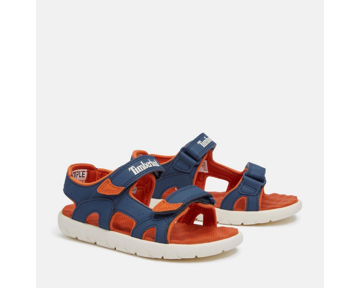 Timberland PERKINS ROW BACKSTRAP SANDAL Sandale mit Klettverschluß (blau)