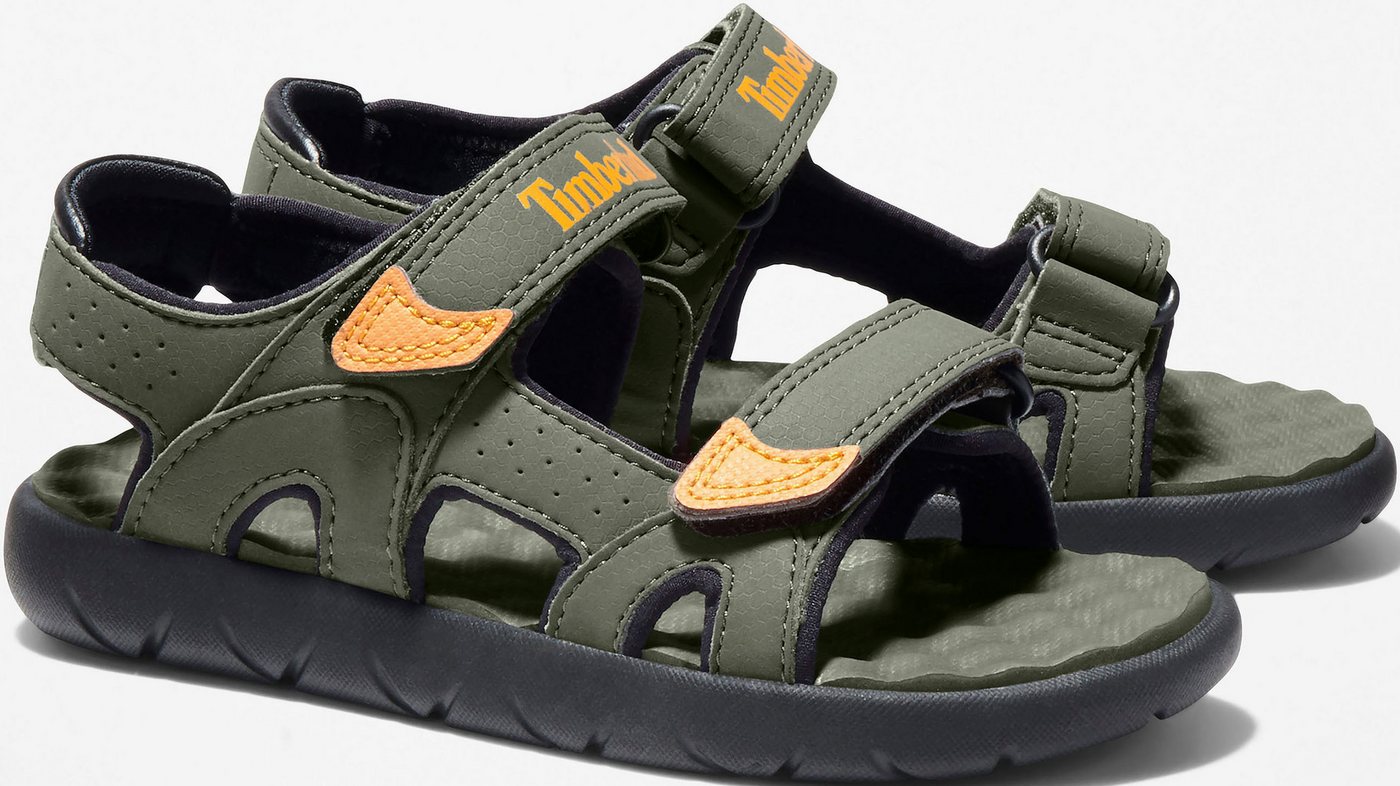 Timberland PERKINS ROW BACKSTRAP SANDAL Sandale mit Klettverschluß (grün)