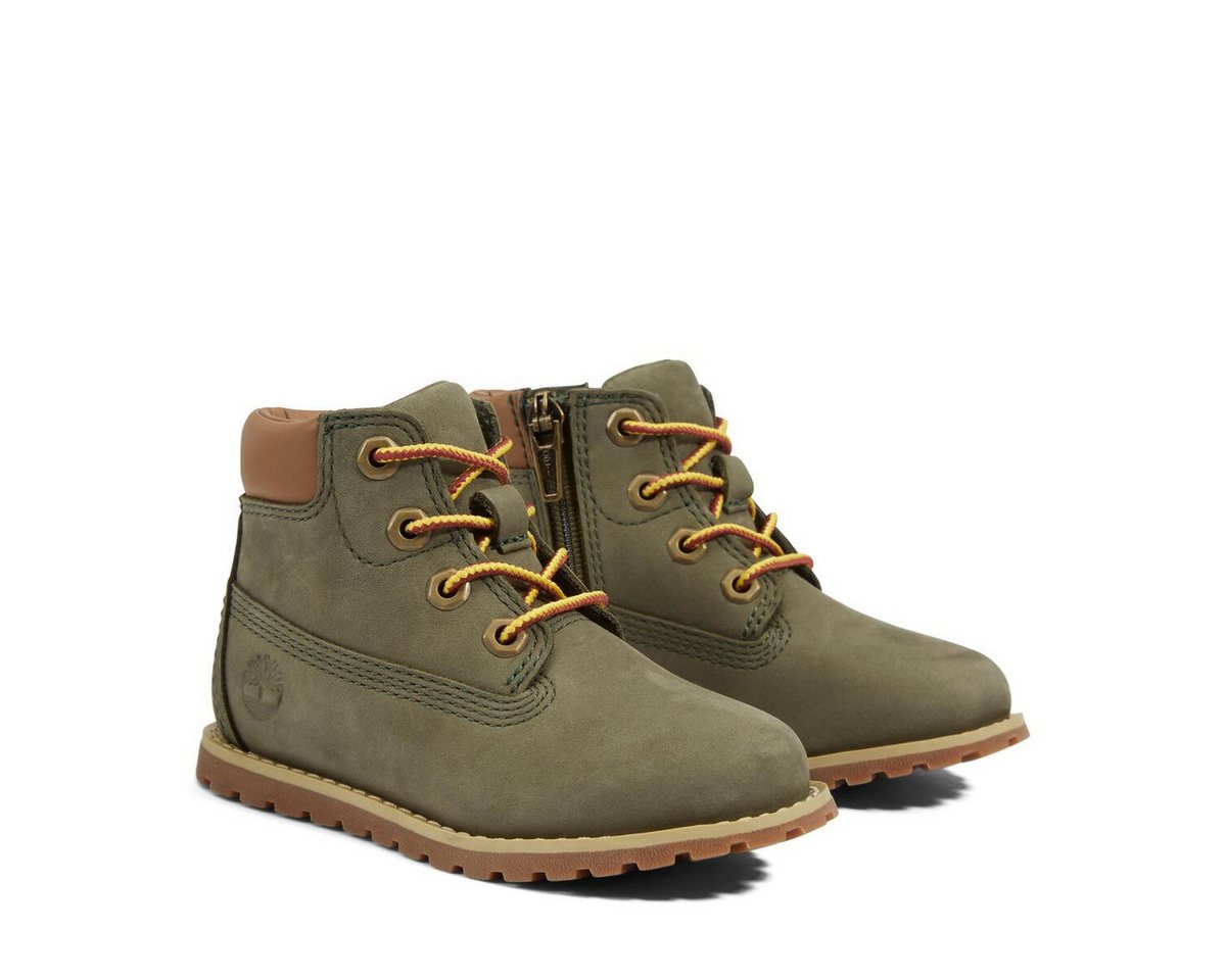 Timberland POKEY PINE MID LACE UP WITH ZIP BOOT Schnürboots Winterstiefel, Schnürstiefel, Winterschuhe
