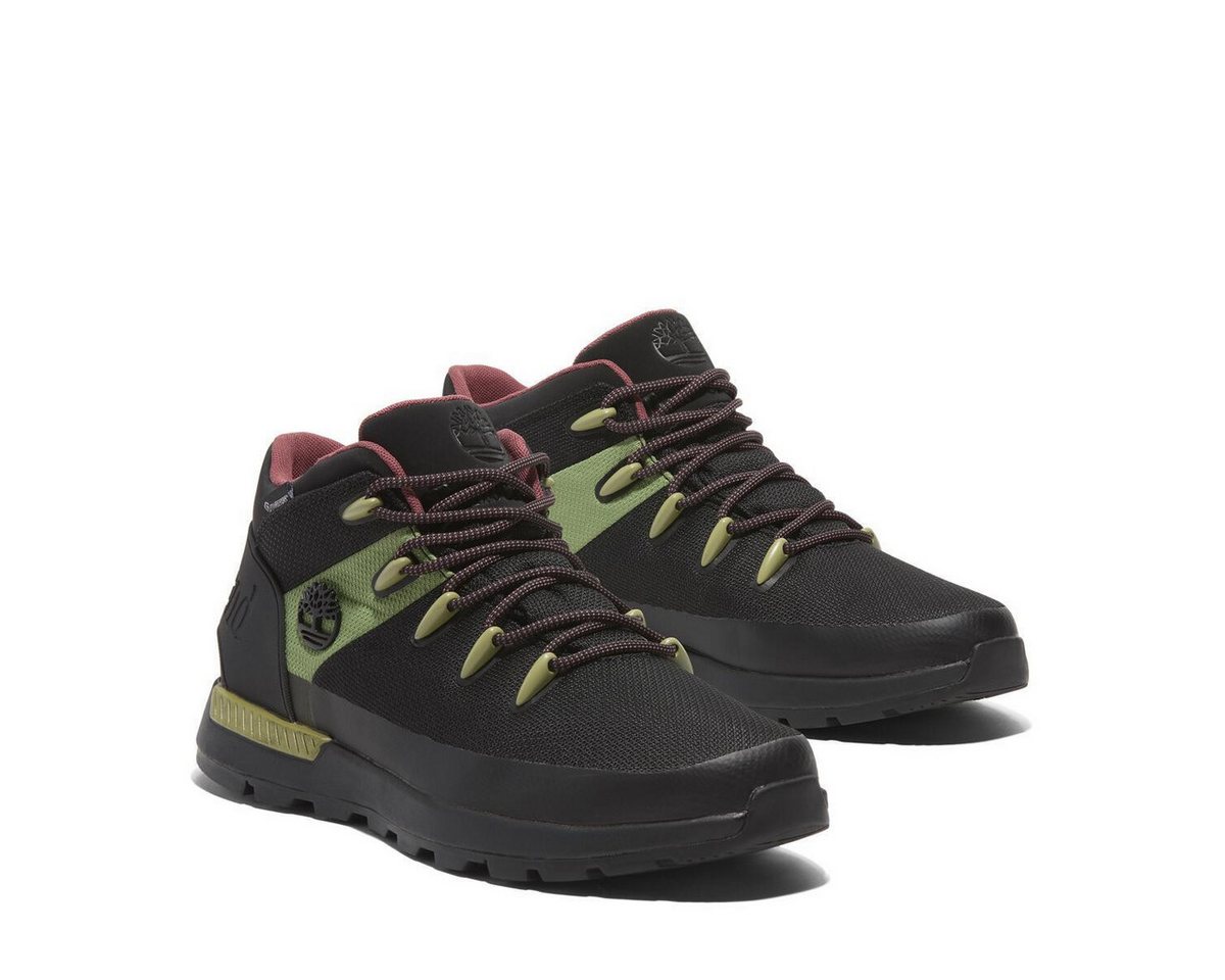 Timberland Sprint Trekker Mid Fab WP Schnürboots Winterstiefel, Schnürstiefel, Winterschuhe, wasserdicht (schwarz)