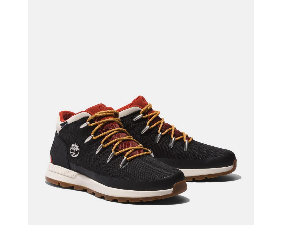 Timberland Sprint Trekker Mid Fab WP Schnürboots Winterstiefel, Schnürstiefel, Winterschuhe, wasserdicht (schwarz)